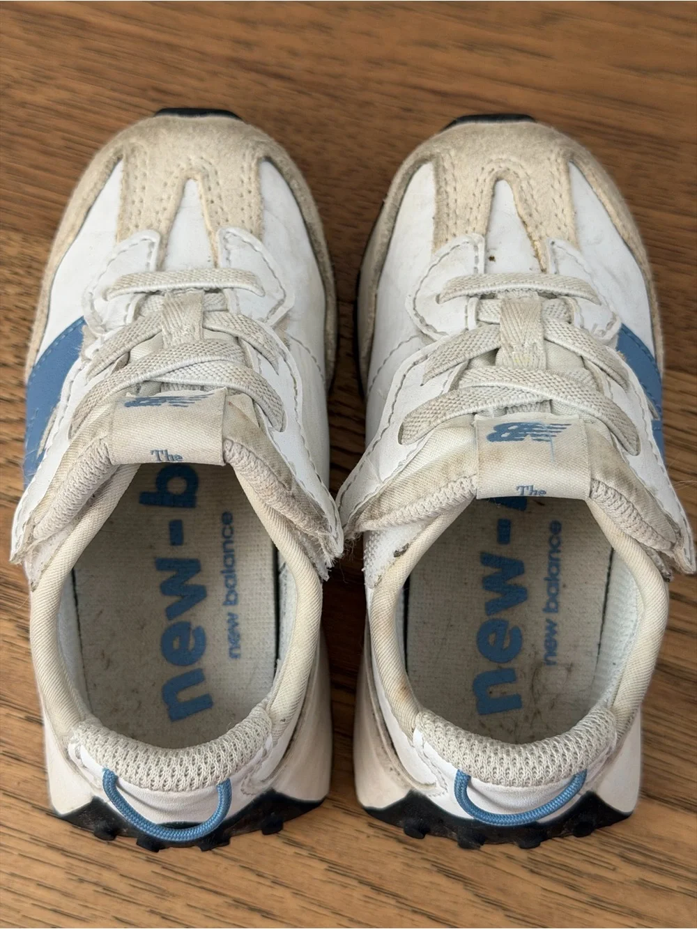 New Balance 327 Toddler Size 6 Velcro Sneakers